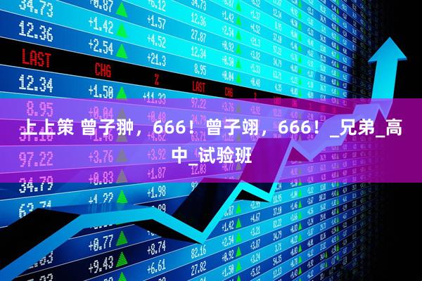 上上策 曾子翀，666！曾子翊，666！_兄弟_高中_试验班