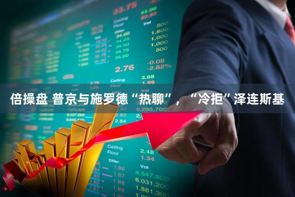 倍操盘 普京与施罗德“热聊”，“冷拒”泽连斯基